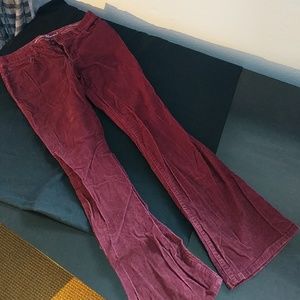 Women's courderoy pants